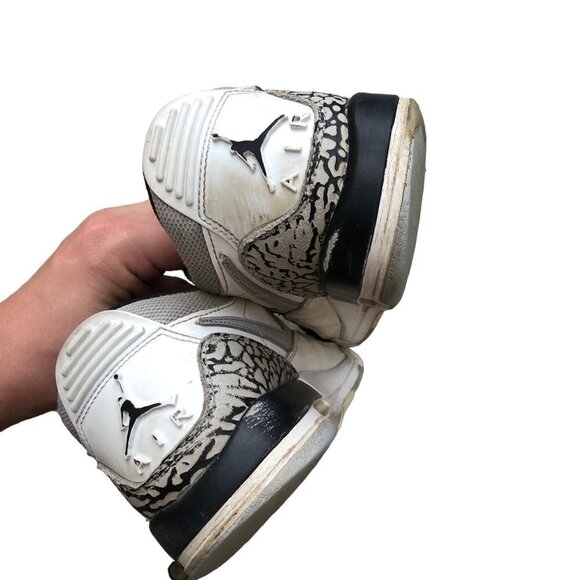 2021 Nike Air Jordan 1 Legacy 312 Low White Black Grey Size 4 - Picture 9 of 10